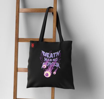 Death has no power Design Tote Bag (14 X 16 Inches) For Shopping, College, Travel