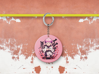 Baby Sukuna illustration design Mug and Keychain Combo 330 ml Coffee Mug