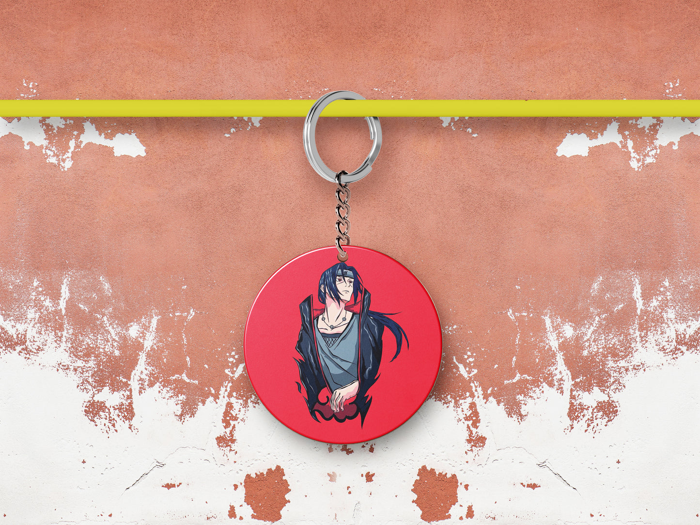 Itachi uchiha vector art Mug and Keychain Combo 330 ml Coffee Mug