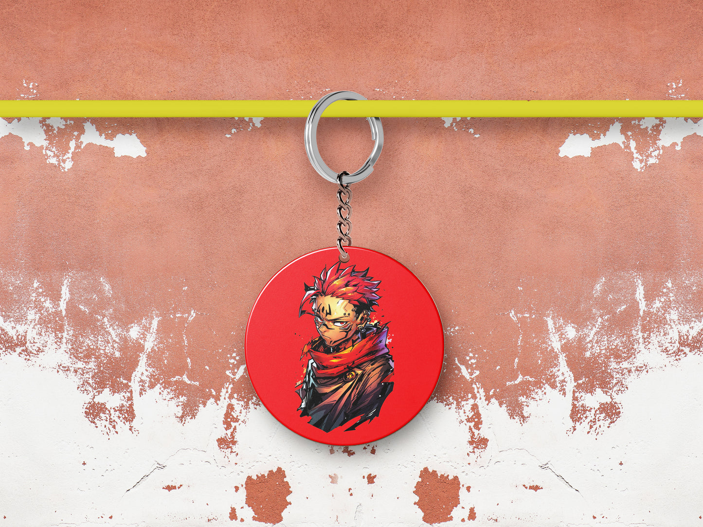 Sukuna digital art Mug and Keychain Combo 330 ml Coffee Mug