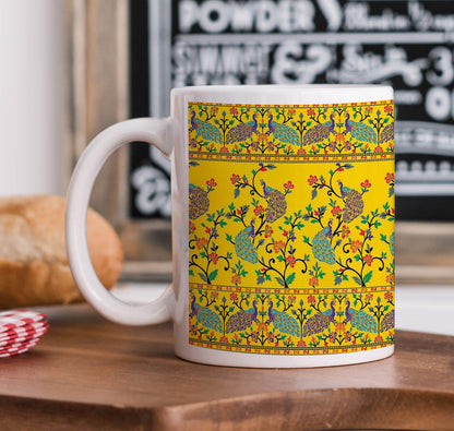 Ethnic Pattern Mug and Coaster 330 ml Coffee Mug