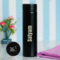 Personalized Black Temperature Bottle 500ml