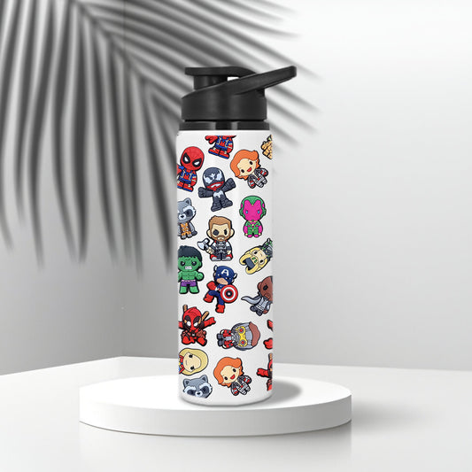Avengers Stickers Bottle