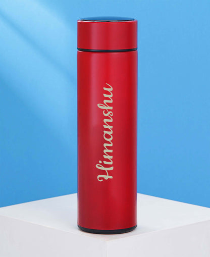 Customized Red Temperature Bottle 500ml
