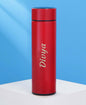 Customized Your Name Red Temperature Bottle 500ml