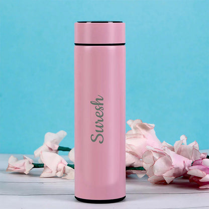 Customized pink Temperature Bottle 500ml
