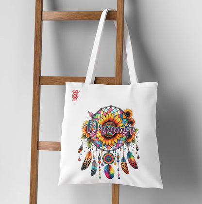 Dreamer Design Tote Bag (14 X 16 Inches) Tote bag For Shopping, College, Travel