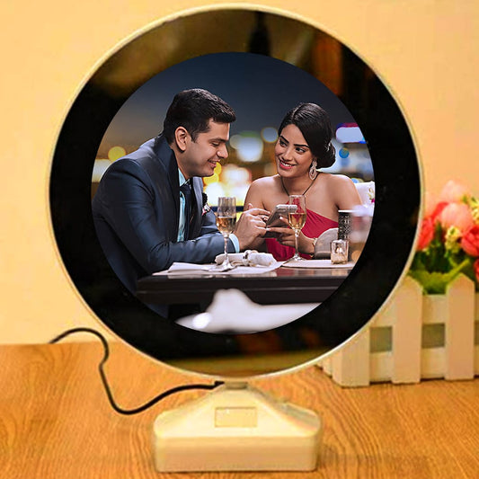 Customized Round Magic Mirror