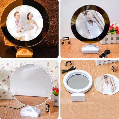 Customized Round Magic Mirror
